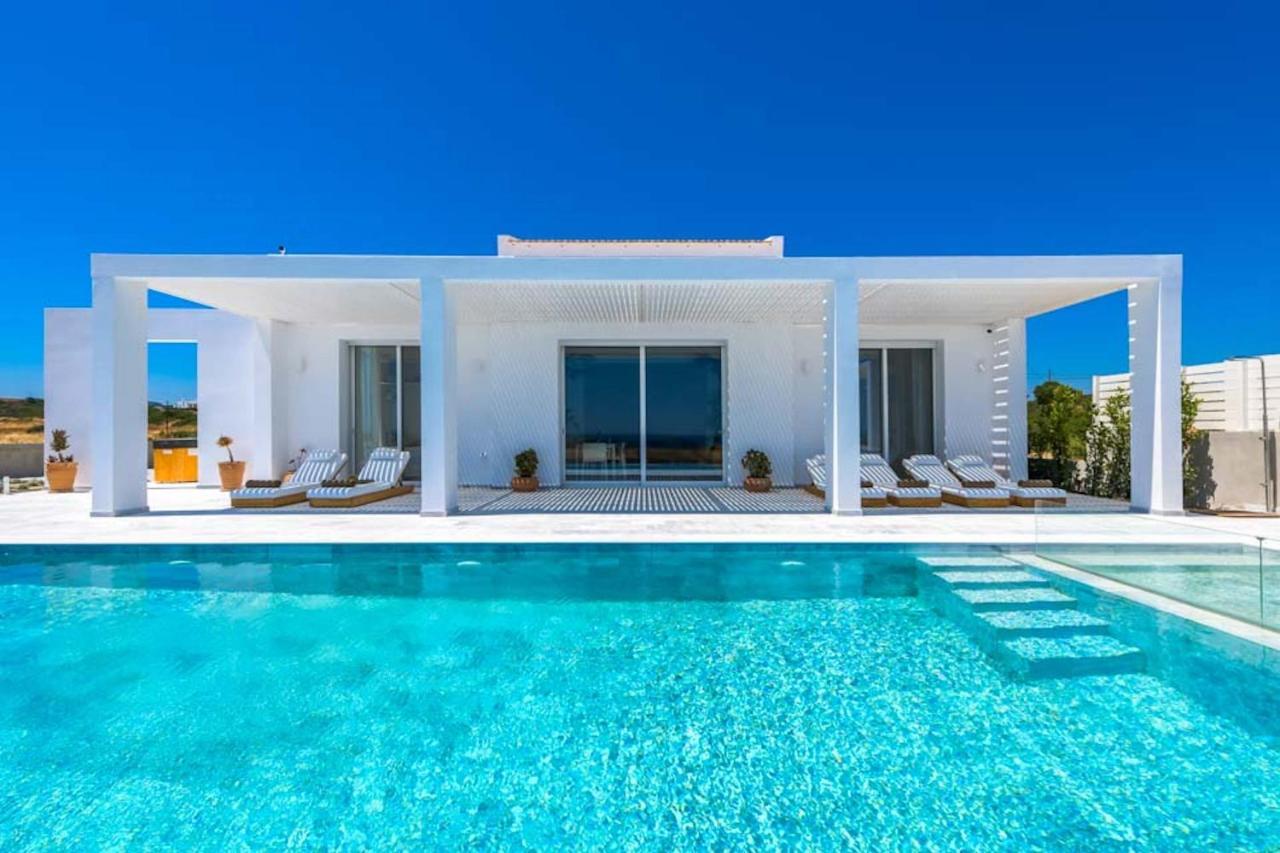 Seashore Beachfront Villa Lakhania Dış mekan fotoğraf