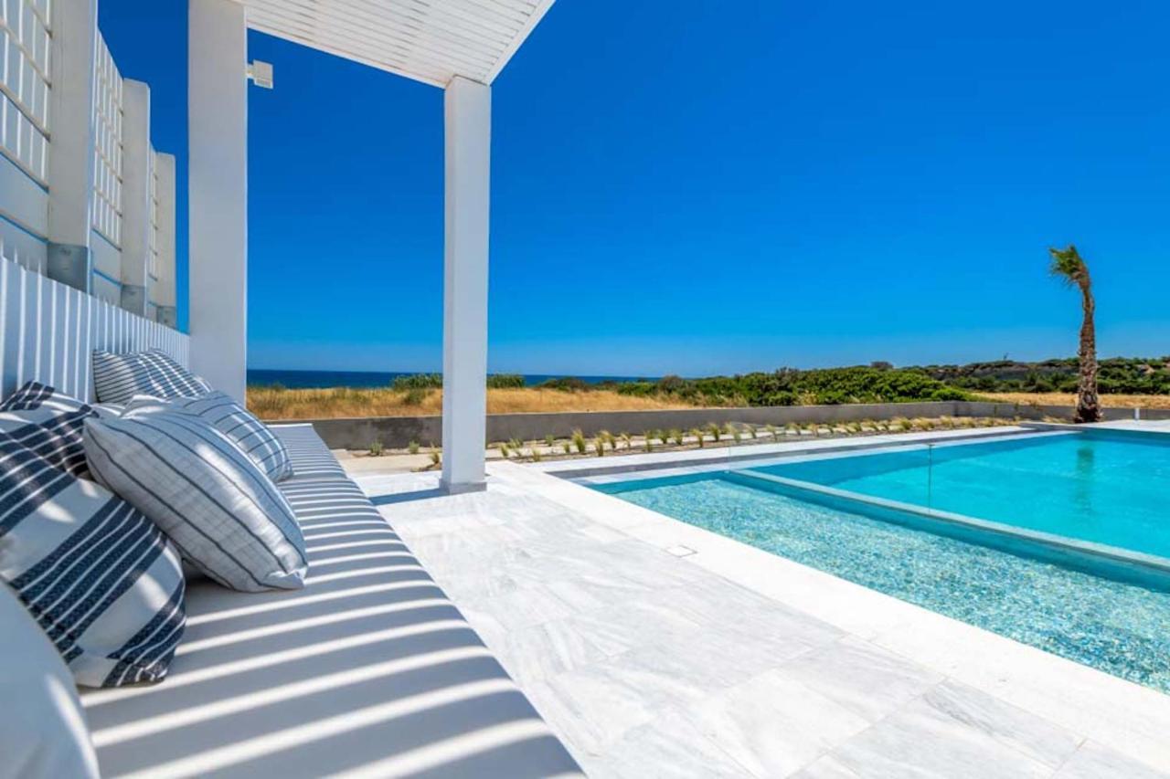 Seashore Beachfront Villa Lakhania Dış mekan fotoğraf